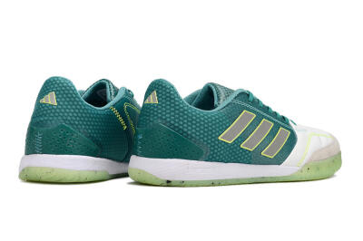 Adidas Top Sala IC Indoor & Futsal Soccer Shoes - White/Green/Yellow