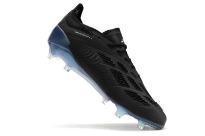 Adidas Predator Accuracy.1 FG Firm Ground Soccer Cleats - Black/Silver/Blue
