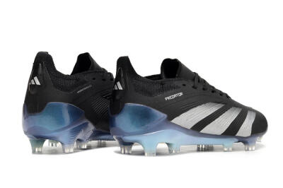 Adidas Predator Accuracy.1 FG Firm Ground Soccer Cleats - Black/Silver/Blue