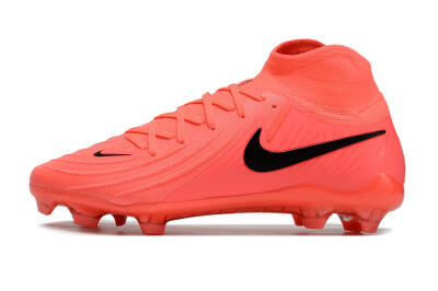Nike Phantom Luna 2 Elite LV8 FG Firm Ground Soccer Cleats - Red/Black/Pink