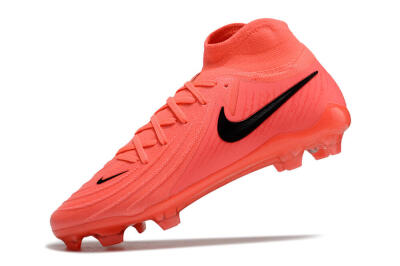 Nike Phantom Luna 2 Elite LV8 FG Firm Ground Soccer Cleats - Red/Black/Pink