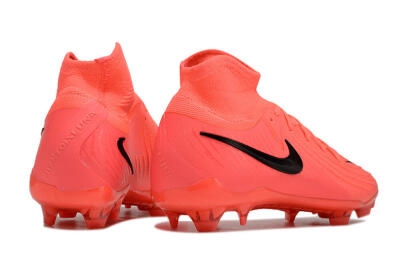 Nike Phantom Luna 2 Elite LV8 FG Firm Ground Soccer Cleats - Red/Black/Pink