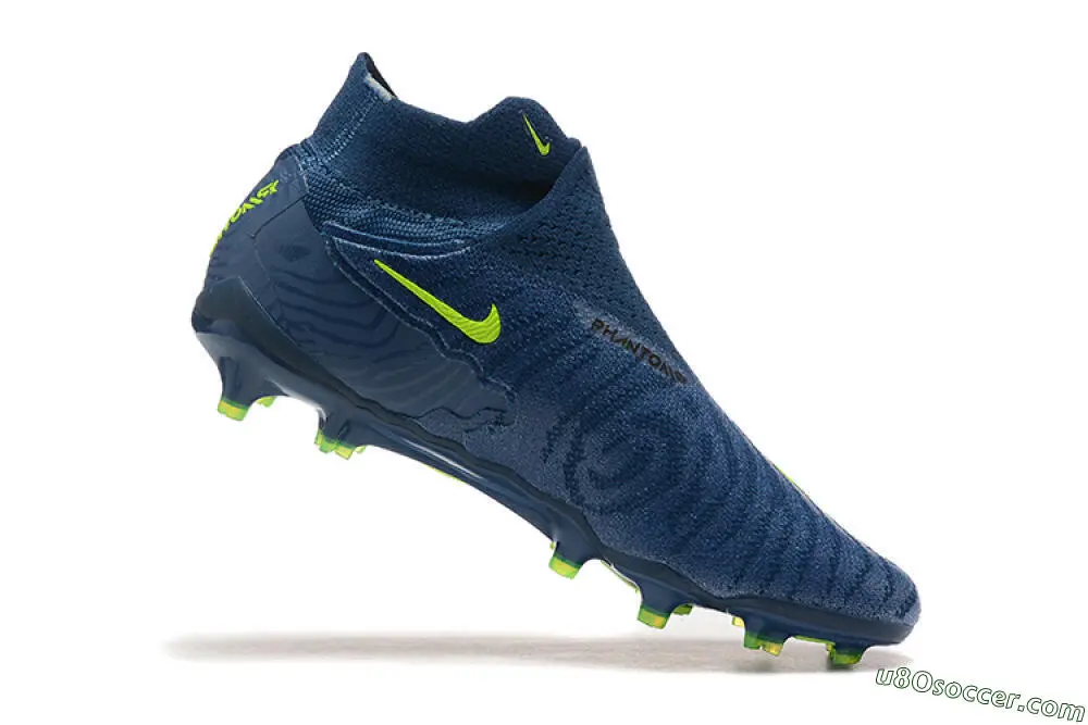 Blue and Yellow FG Firm Ground Soccer Cleats | Phantom GX Elite
