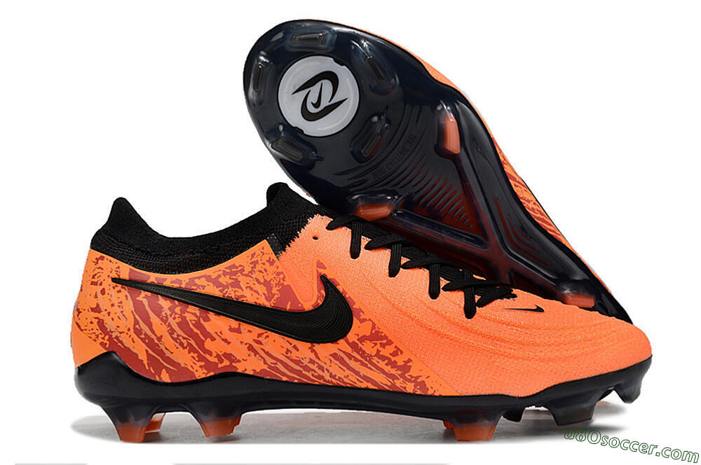 Nike Phantom Luna Elite FG Firm Ground Soccer Cleats - Orange/Red/Black 1