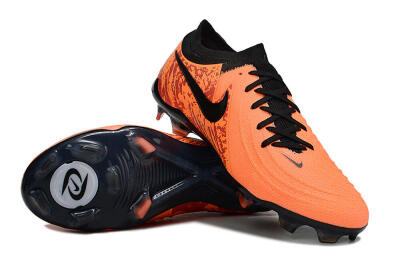 Nike Phantom Luna Elite FG Firm Ground Soccer Cleats - Orange/Red/Black