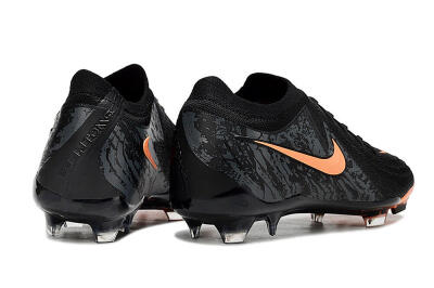 Nike Phantom Luna Elite FG Firm Ground Soccer Cleats - Black/Orange/Grey