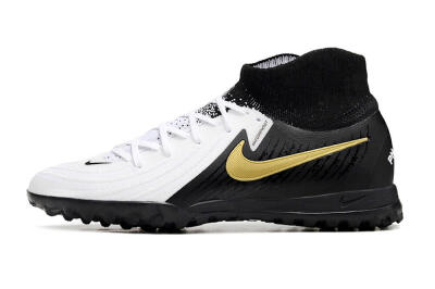 Nike Phantom Luna 2 Elite TF Artificial Turf Soccer Shoes - White/Black/Gold