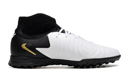 Nike Phantom Luna 2 Elite TF Artificial Turf Soccer Shoes - White/Black/Gold