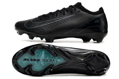 Nike Air Zoom Mercurial Vapor 16 Elite FG Firm Ground Soccer Cleats - Black/Blue/Jade