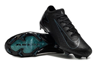 Nike Air Zoom Mercurial Vapor 16 Elite FG Firm Ground Soccer Cleats - Black/Blue/Jade