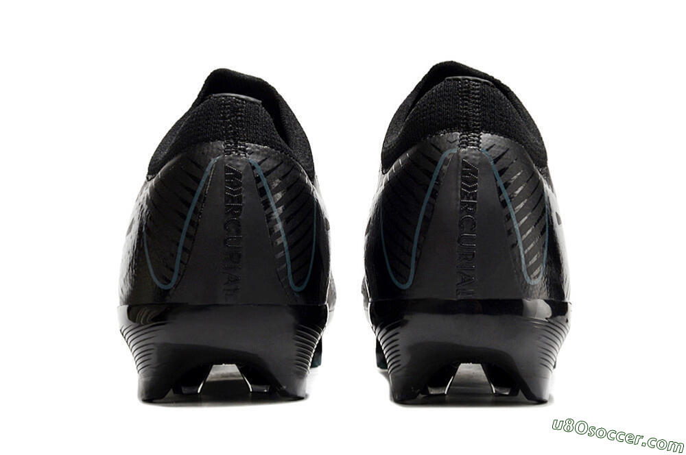 Nike Air Zoom Mercurial Vapor 16 Elite FG Firm Ground Soccer Cleats - Black/Blue/Jade 5