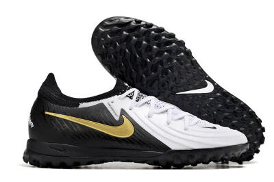 Nike Phantom Luna Elite TF Artificial Turf Soccer Shoes - White/Black/Gold