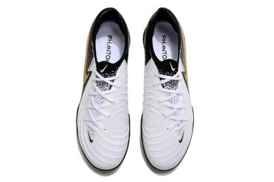 Nike Phantom Luna Elite TF Artificial Turf Soccer Shoes - White/Black/Gold