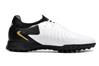 Nike Phantom Luna Elite TF Artificial Turf Soccer Shoes - White/Black/Gold