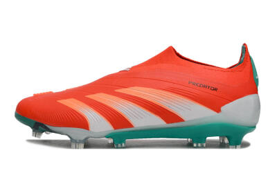Adidas Predator Accuracy+ FG Firm Ground Soccer Cleats - Red/White/Green