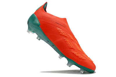 Adidas Predator Accuracy+ FG Firm Ground Soccer Cleats - Red/White/Green