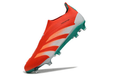 Adidas Predator Accuracy+ FG Firm Ground Soccer Cleats - Red/White/Green
