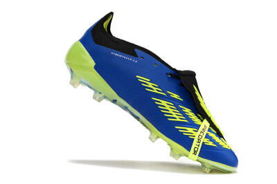 Adidas Predator Elite Foldover Tongue FG Firm Ground Soccer Cleats - Blue/White/Black