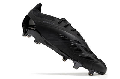 Adidas Predator Elite FG Firm Ground Soccer Cleats - Black/Silver