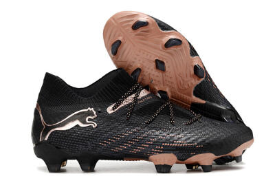 Puma Future Ultimate FG Firm Ground Soccer Cleats - Black/Gold