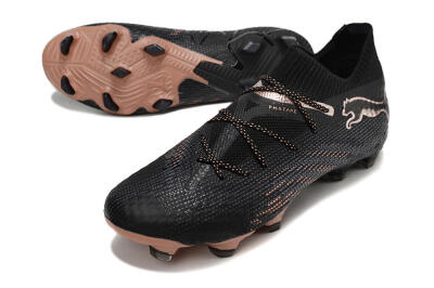 Puma Future Ultimate FG Firm Ground Soccer Cleats - Black/Gold