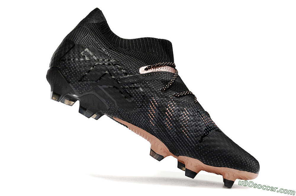 Puma Future Ultimate FG Firm Ground Soccer Cleats - Black/Gold 4