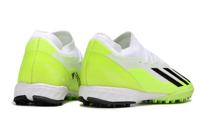 Adidas X Crazyfast.3 TF Artificial Turf Soccer Shoes - White/Black/Yellow