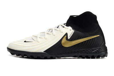 Nike Phantom Luna Elite NU TF Artificial Turf Soccer Shoes - White/Black/Gold