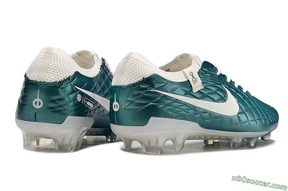 Nike Tiempo Legend 10 Elite FG Firm Ground Soccer Cleats - Jade/White 6