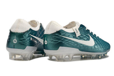 Nike Tiempo Legend 10 Elite FG Firm Ground Soccer Cleats - Jade/White