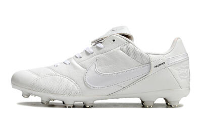 Nike Premier 3 FG Firm Ground Soccer Cleats - White/Black