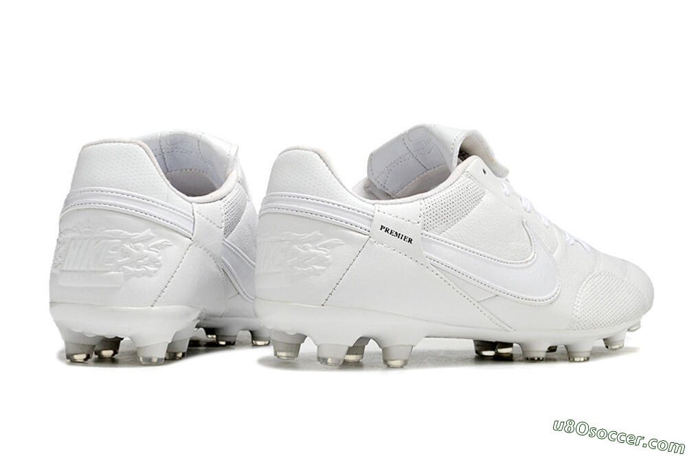 Nike Premier 3 FG Firm Ground Soccer Cleats - White/Black 6