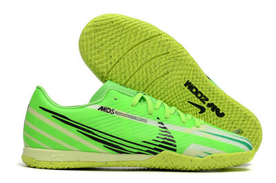Nike Air Zoom Mercurial Vapor 15 Academy IC Indoor & Futsal Soccer Shoes - Green/Black/Yellow