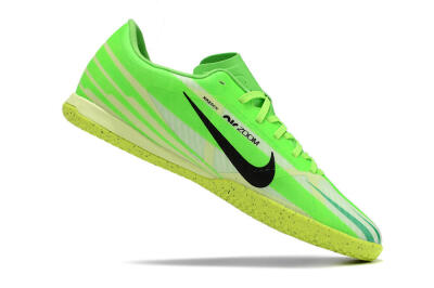 Nike Air Zoom Mercurial Vapor 15 Academy IC Indoor & Futsal Soccer Shoes - Green/Black/Yellow