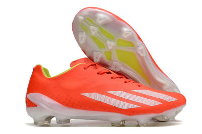 Adidas X Crazyfast.1 FG Firm Ground Soccer Cleats - Red/White/Yellow