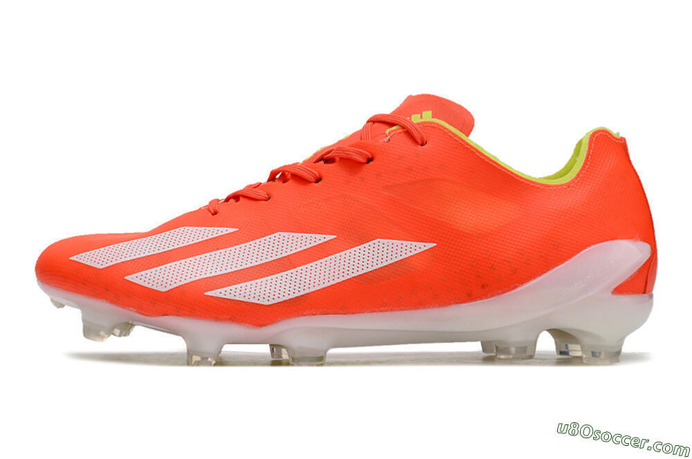 Adidas X Crazyfast.1 FG Firm Ground Soccer Cleats - Red/White/Yellow 2