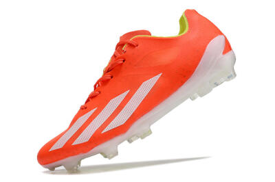 Adidas X Crazyfast.1 FG Firm Ground Soccer Cleats - Red/White/Yellow