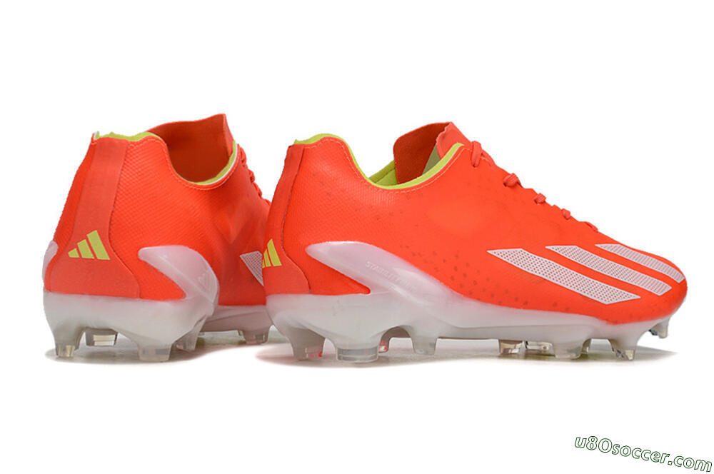 Adidas X Crazyfast.1 FG Firm Ground Soccer Cleats - Red/White/Yellow 6