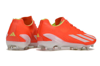 Adidas X Crazyfast.1 FG Firm Ground Soccer Cleats - Red/White/Yellow