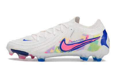 Nike Phantom Luna Elite FG Firm Ground Soccer Cleats - White/Rainbow