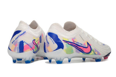 Nike Phantom Luna Elite FG Firm Ground Soccer Cleats - White/Rainbow