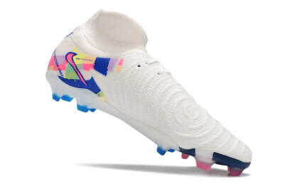 Nike Phantom Luna Elite FG Firm Ground Soccer Cleats - White/Rainbow