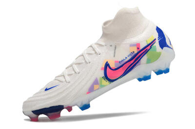Nike Phantom Luna Elite FG Firm Ground Soccer Cleats - White/Rainbow