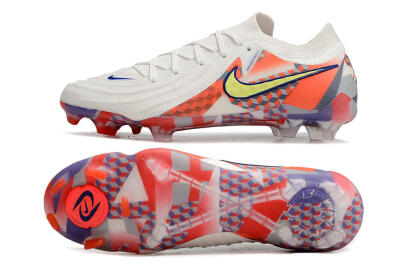 Nike Phantom Luna 2 Elite Olympics 2024 FG Firm Ground Soccer Cleats - White/Multicolor