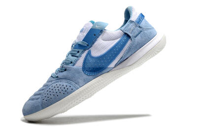Nike Street Gato IC Indoor & Futsal Soccer Shoes - Blue/White
