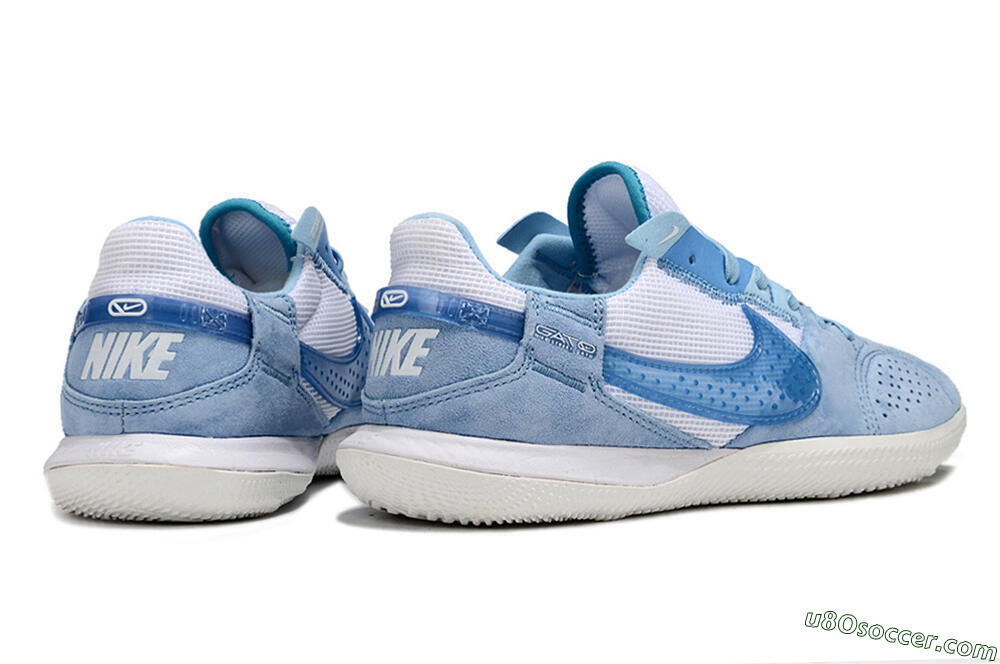 Nike Street Gato IC Indoor & Futsal Soccer Shoes - Blue/White 6