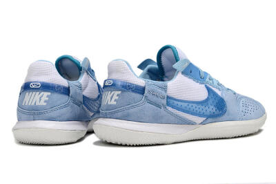 Nike Street Gato IC Indoor & Futsal Soccer Shoes - Blue/White