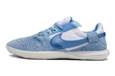 Nike Street Gato IC Indoor & Futsal Soccer Shoes - Blue/White