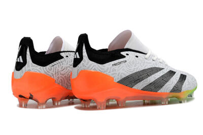 Adidas Predator Accuracy.1 FG Firm Ground Soccer Cleats - White/Black/Orange