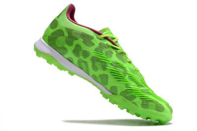 Adidas Predator Elite TF Artificial Turf Soccer Shoes - Green/Purple/Pink